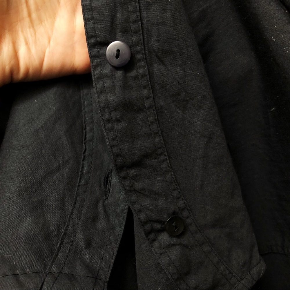 Black Moschino Button-Down With Batwing - Picture 6 of 7